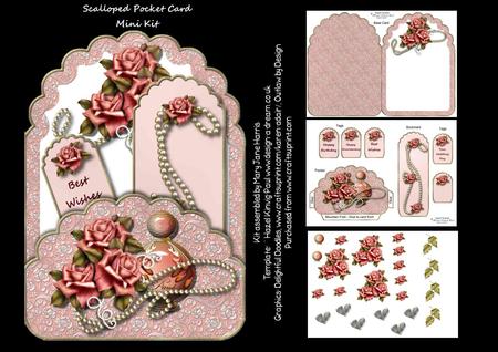 Peach Nectar Pocket Card Mini Kit
