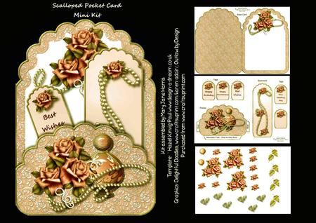 Orange Slice Pocket Card Mini Kit