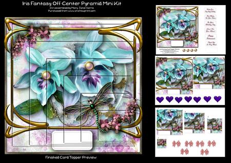Iris Fantasy Off-center Pyramid Mini Kit 1