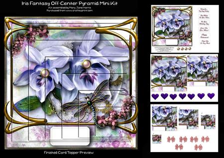 Iris Fantasy Off-center Pyramid Mini Kit 2