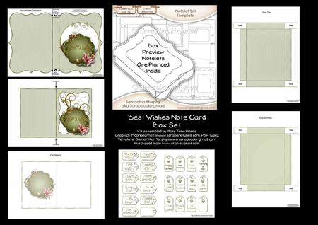 Best Wishes Note Card Boxed Set