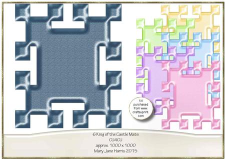 6 King of the Castle Mats - Cu4cu