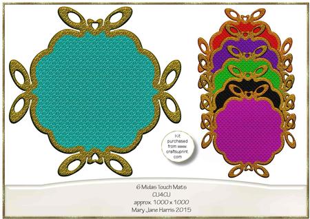 6 Midas Touch Mats - Cu4cu