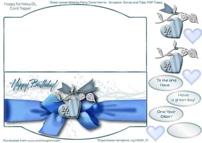 Happy Birthday Dl Card 3