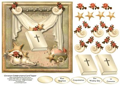 Christian Celebrations Card Topper 2