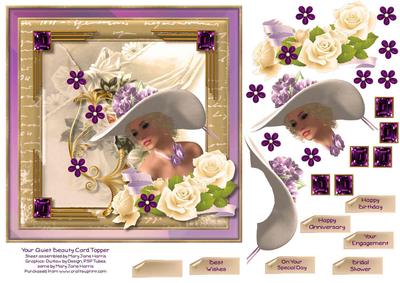 Your Quiet Beauty Card Topper 1