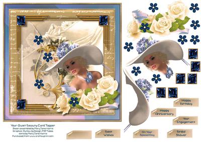 Your Quiet Beauty Card Topper 2