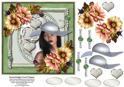 Daisy Delight Card Topper 1