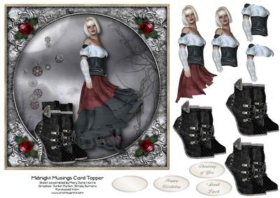Midnight Musings Card Topper