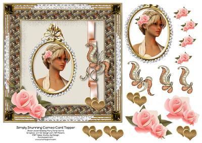 Simply Stunning Cameo Card Topper 2