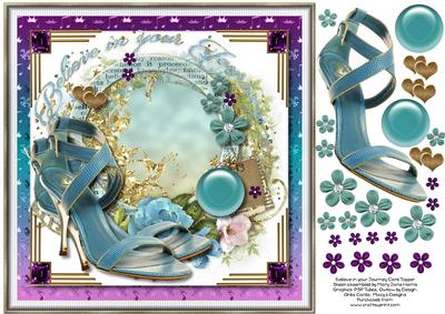 8x8 Believe in Your Journey Card Topper 1