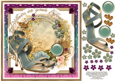 8x8 Believe in Your Journey Card Topper 2