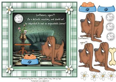 Leftovers -  Again?! Card Topper