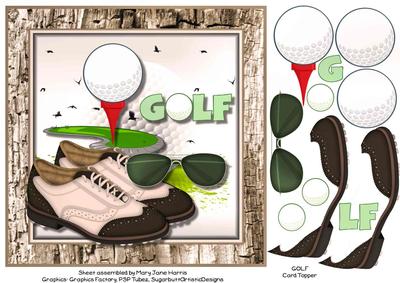 Golf Card Topper