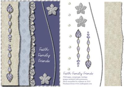 Faith, Family, Friends Card Topper