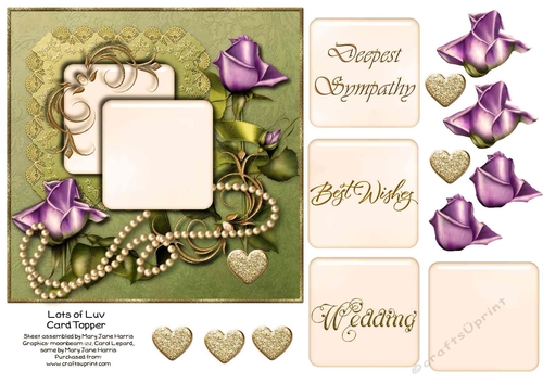 Lots of Luv Card Topper