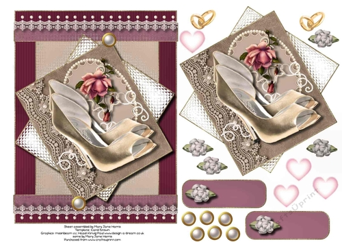 A Life of Love Card Topper 1