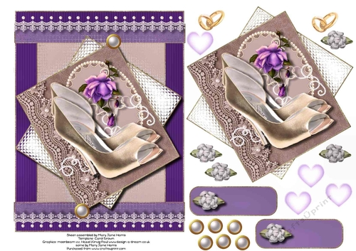 A Life of Love Card Topper 2