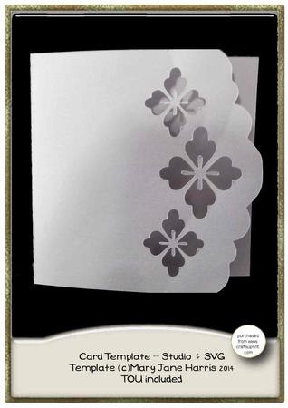 Flower Trio Card Cutting File