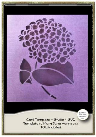 Flower 1 Card Cutting File