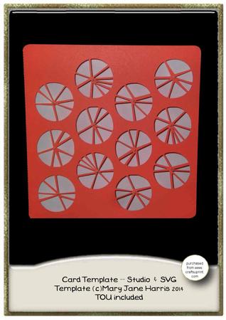 Shattered Glass Card Cutting File