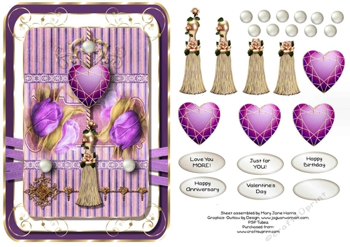 Expression of Love Card Topper 2
