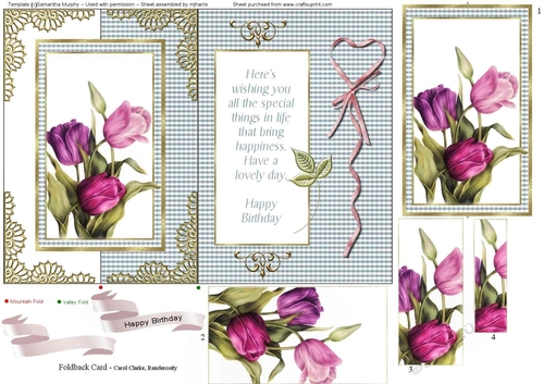 Dreaming of You Fold-Back Card