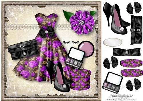 Dance the Night Away Card Topper 2