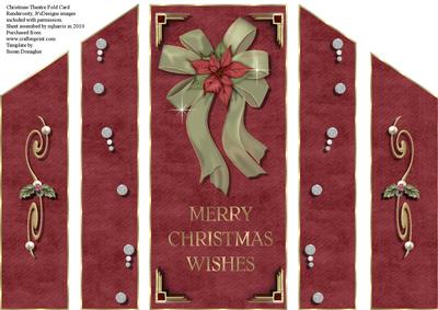Christmas Theatre Fold Card