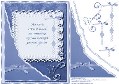 For Mother Card Topper