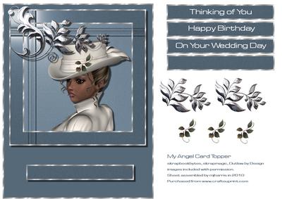 My Angel Card Topper