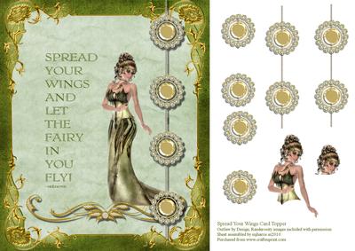 Spread Your Wings Card Topper