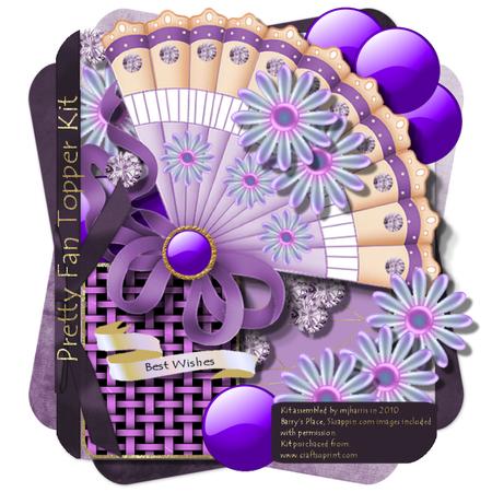Pretty Fan Topper Kit