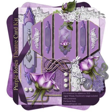 Purple Roses Theatre Card Kit