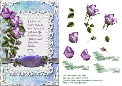 When I Am Confused -  Card Topper