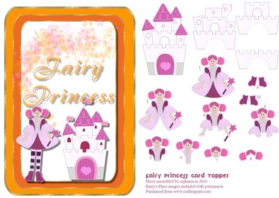 Fairy Princess Card Topper