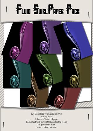 Fluid Swirls Paper Pack