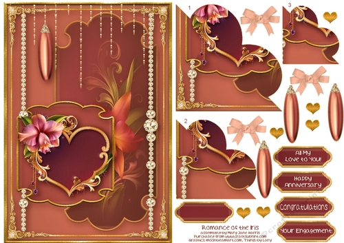 Romance of the Iris Corner Stacker 2