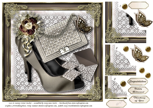 Lace & Luxury Corner Stacker 2