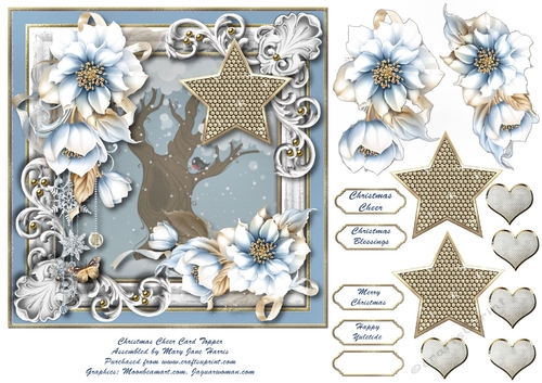 Christmas Cheer Card Topper 