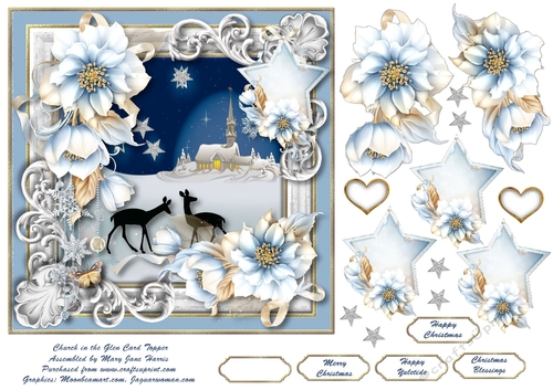 Church in the Glen Card Topper 