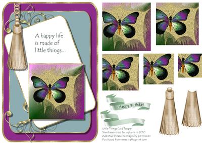 Little Things Pyramid Card Topper