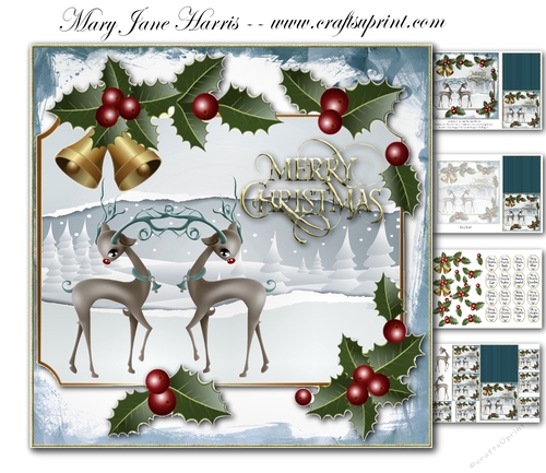 The Dance of the Deer Christmas Mini Kit