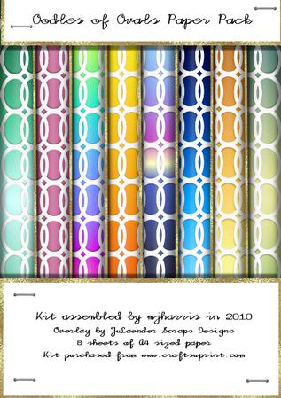 Oodles of Ovals Paper Pack