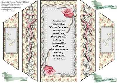Renewable Dreams Theatre Fold Card