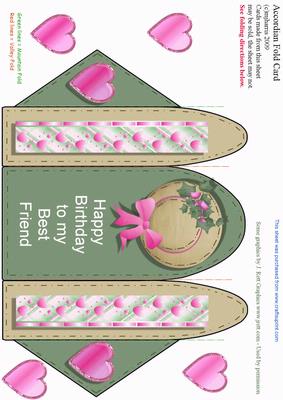 Accordion Fold Card (acc 8)