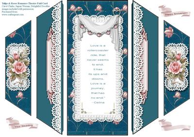 Tulips & Roses Romance Theatre Fold Card