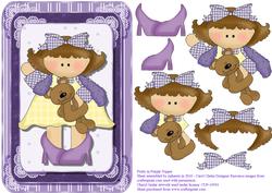 Pretty in Purple Topper