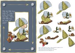Snips & Snails Little Boy Topper