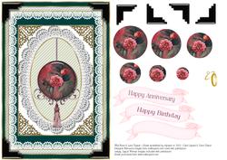 Wild Roses & Lace Topper